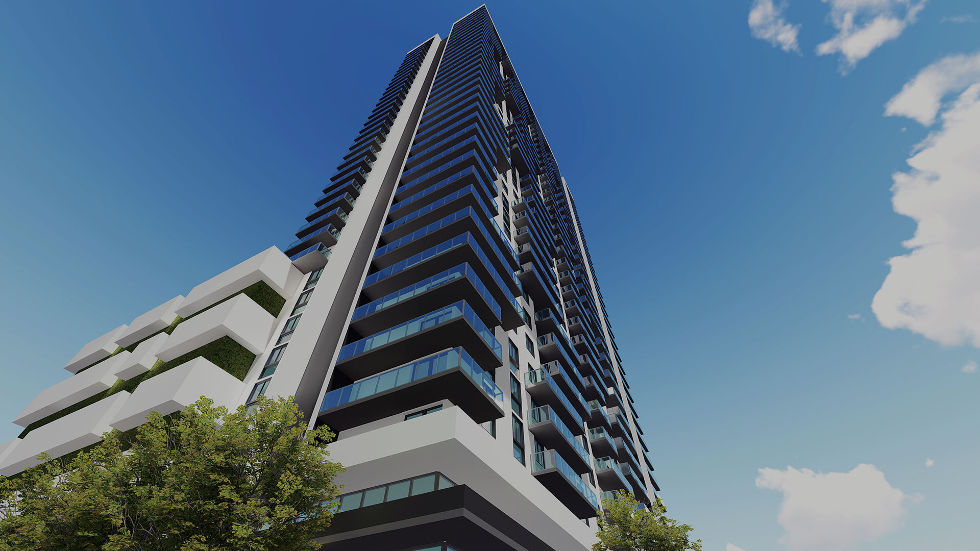 Miami Plaza Tower Exterior